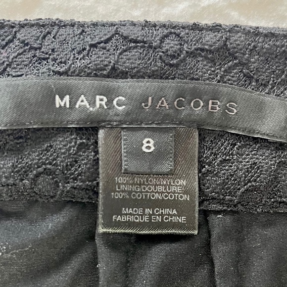 Marc Jacobs Vintage Black Lace Pencil Skirt Women's Size 8 - Picture 4 of 14